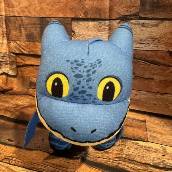 Dreamworks Dragons Rescue Riders Winger Blue Dragon Plush Toy Soft Cuddly - Picture 2 of 9